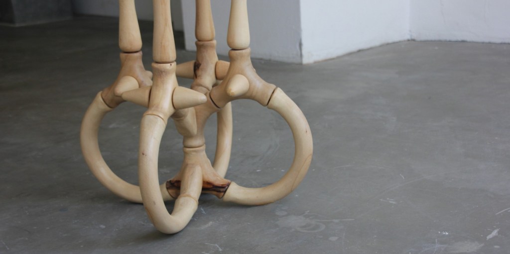 "Organic Objects", wood, variable size, 2015