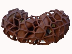 Potenza in divenire 2, 26x10x46cm, clay, 2013